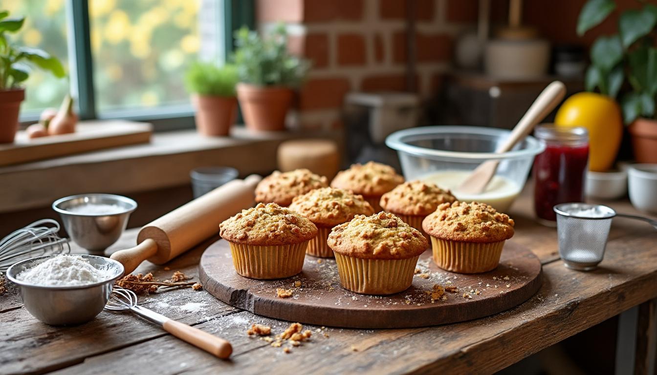 découvrez notre recette facile de muffins moelleux, idéale pour un goûter réussi en toute simplicité. parfaits pour régaler petits et grands !