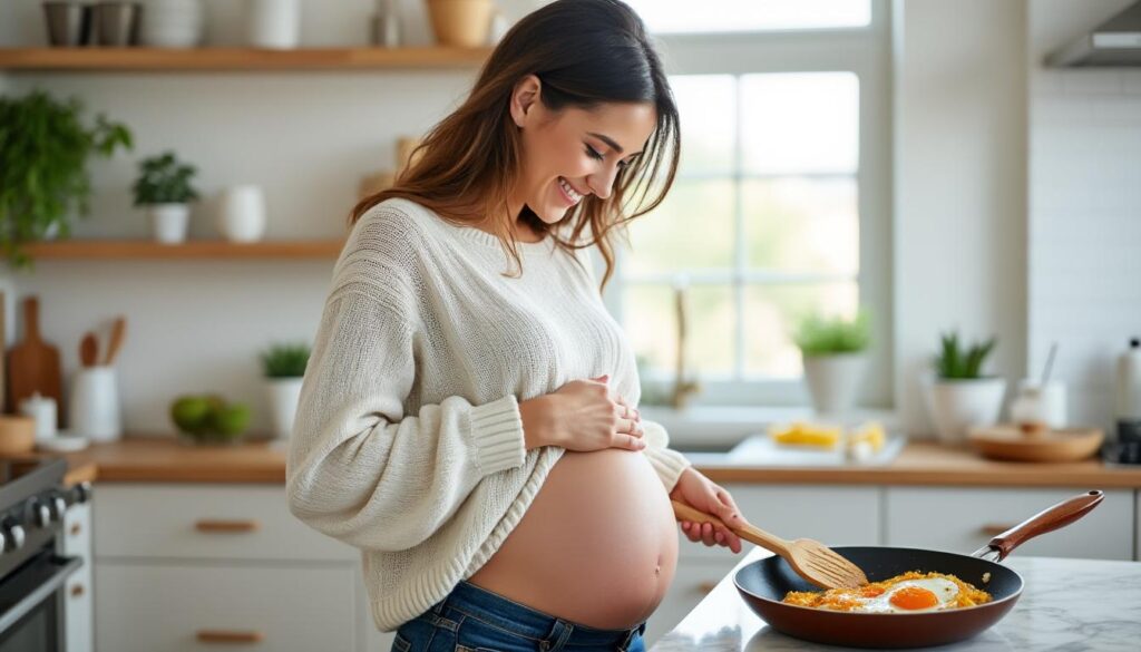 découvrez les précautions essentielles à prendre lors de la consommation d'œufs au plat pendant la grossesse pour garantir la sécurité alimentaire et la santé de la future maman et de bébé.