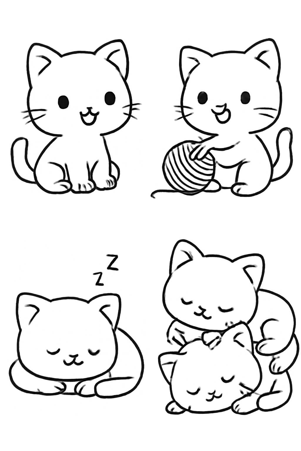 découvrez 5 dessins adorables de chatons à imprimer pour divertir et amuser vos enfants tout en stimulant leur créativité.