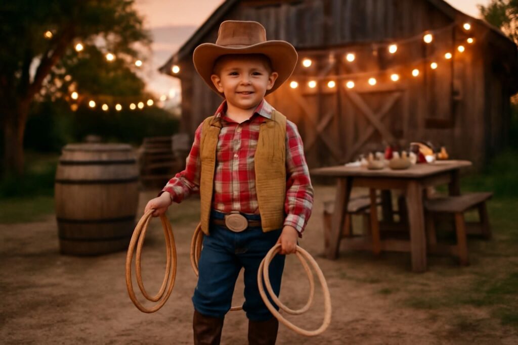 découvrez 5 astuces pour un déguisement cow-boy enfant réussi et un look western parfait dès le premier apéro. conseils pratiques et idées fun pour petits cow-boys en herbe.