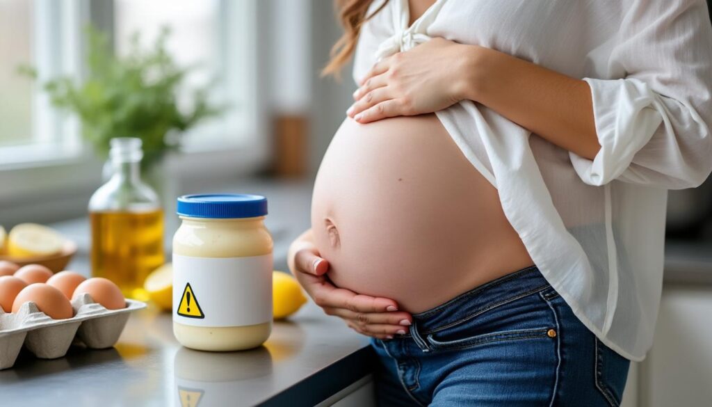 découvrez les précautions essentielles à connaître concernant la consommation de mayonnaise industrielle pendant la grossesse pour assurer la sécurité de la future maman et du bébé.
