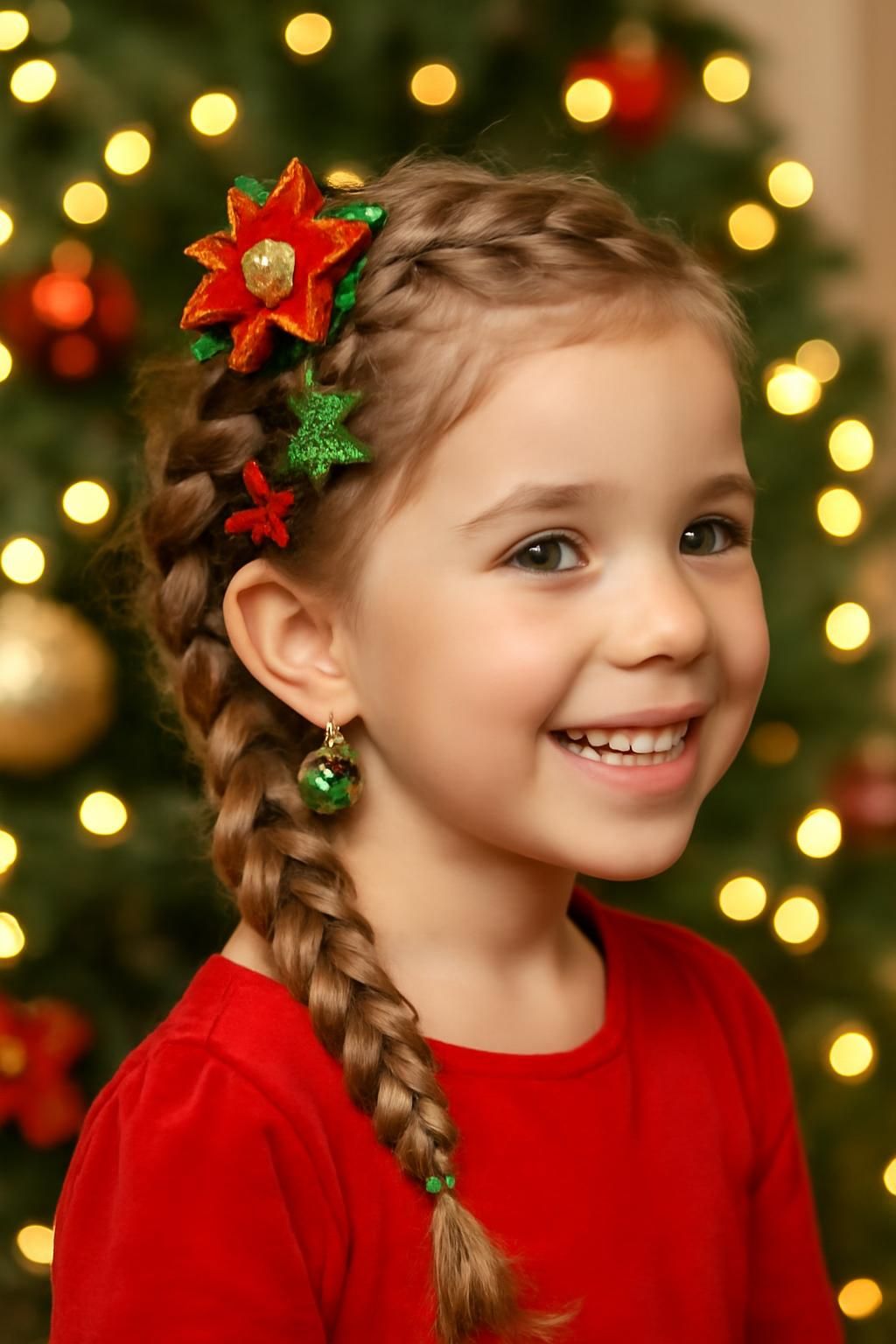 découvrez des idées faciles de coiffures enfantines pour noël afin d'obtenir un look festif et craquant, parfait pour célébrer les fêtes avec style et douceur.