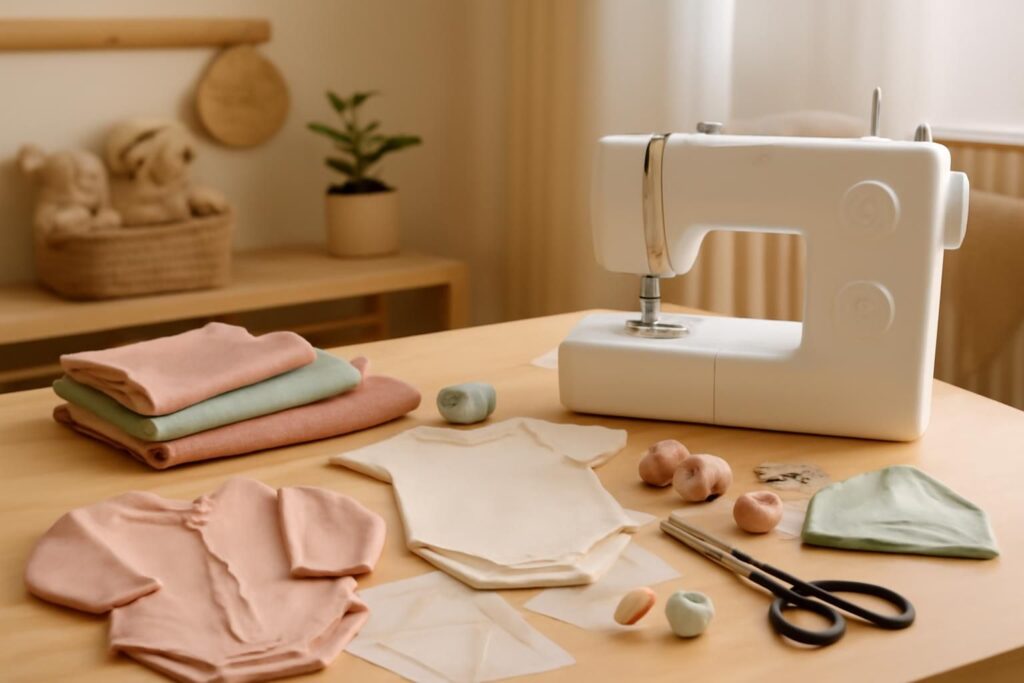découvrez des patrons pour bébé simples et créatifs afin de confectionner des vêtements uniques à la maison, même pour les débutants.