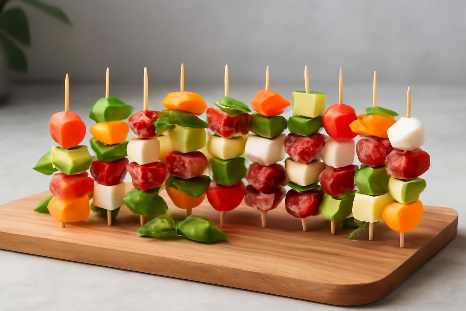 découvrez nos recettes de brochettes apéro froides, des idées fraîches et savoureuses pour un cocktail réussi et convivial.