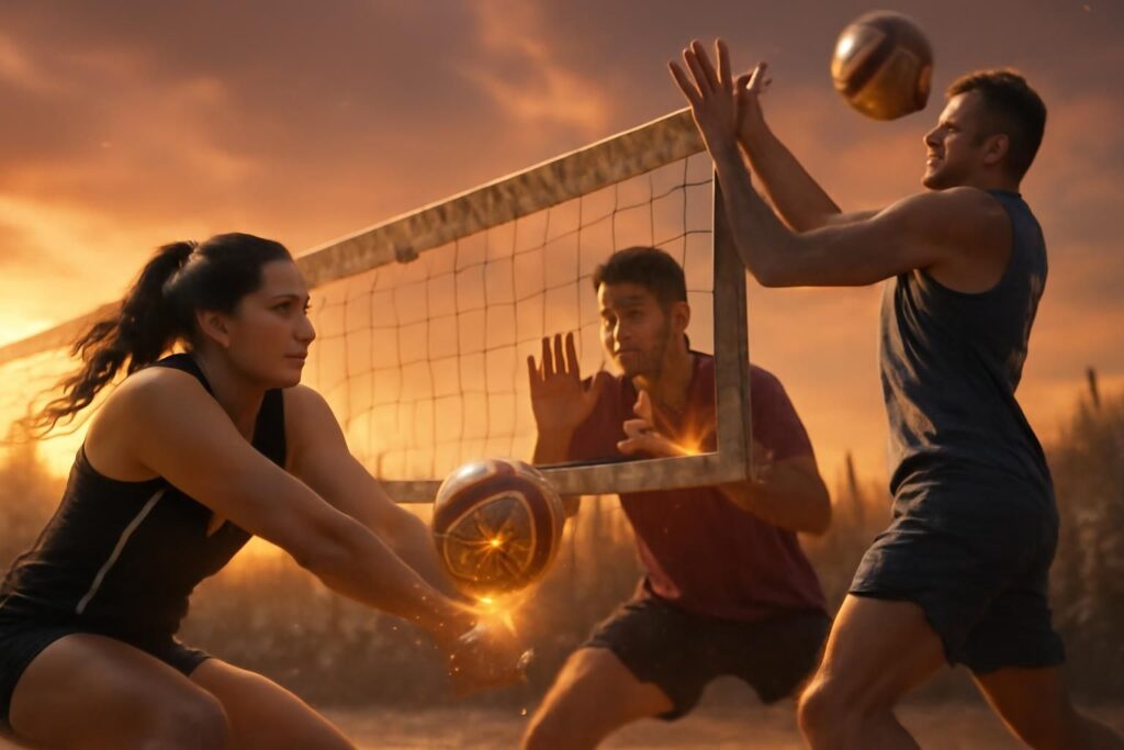 découvrez les règles secrètes qui font vibrer les légendes du volleyball et apprenez comment les stars du filet dominent le jeu grâce à ces codes mystérieux.