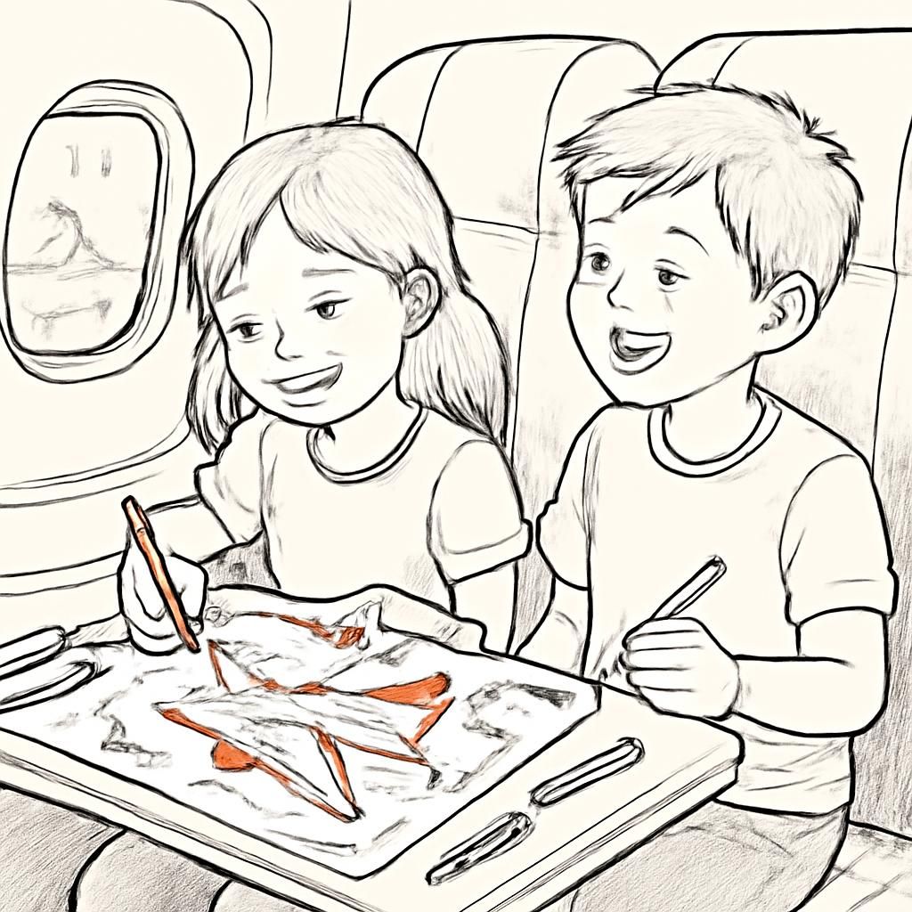 découvrez 5 astuces pour stimuler la créativité des enfants pendant le vol grâce au coloriage d'avions, une activité ludique et éducative pour un voyage amusant.