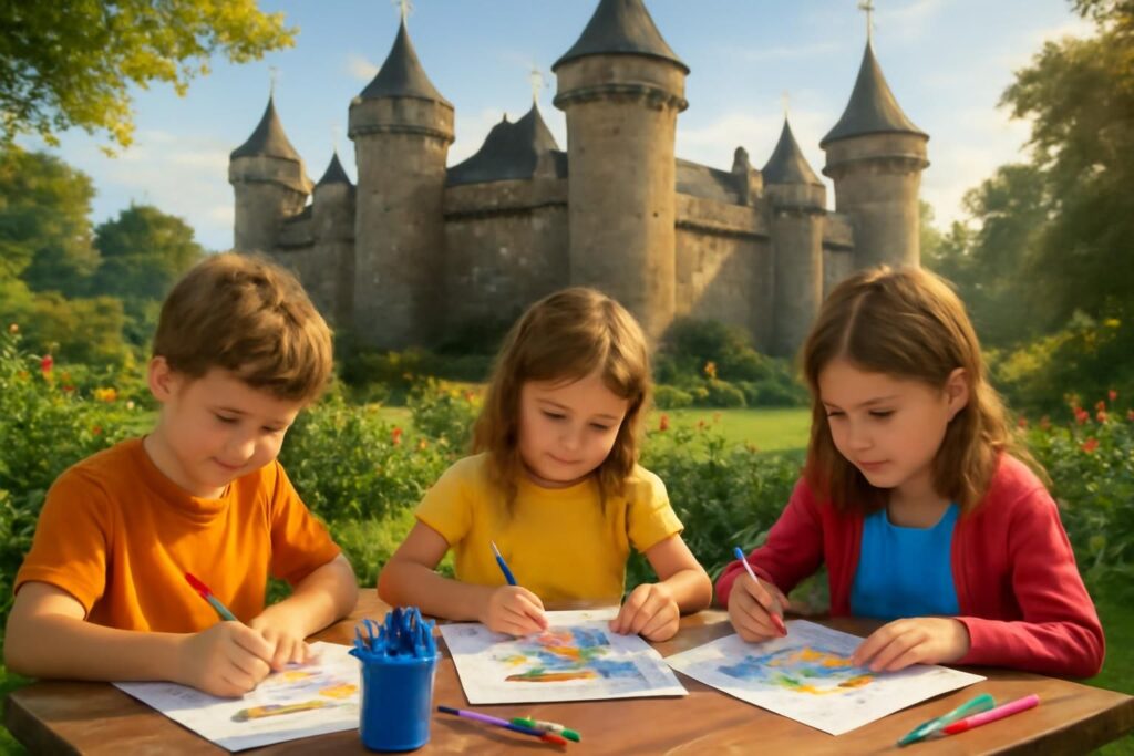 découvrez des idées créatives de coloriage de château pour occuper et amuser les enfants cet après-midi avec des activités ludiques et éducatives.