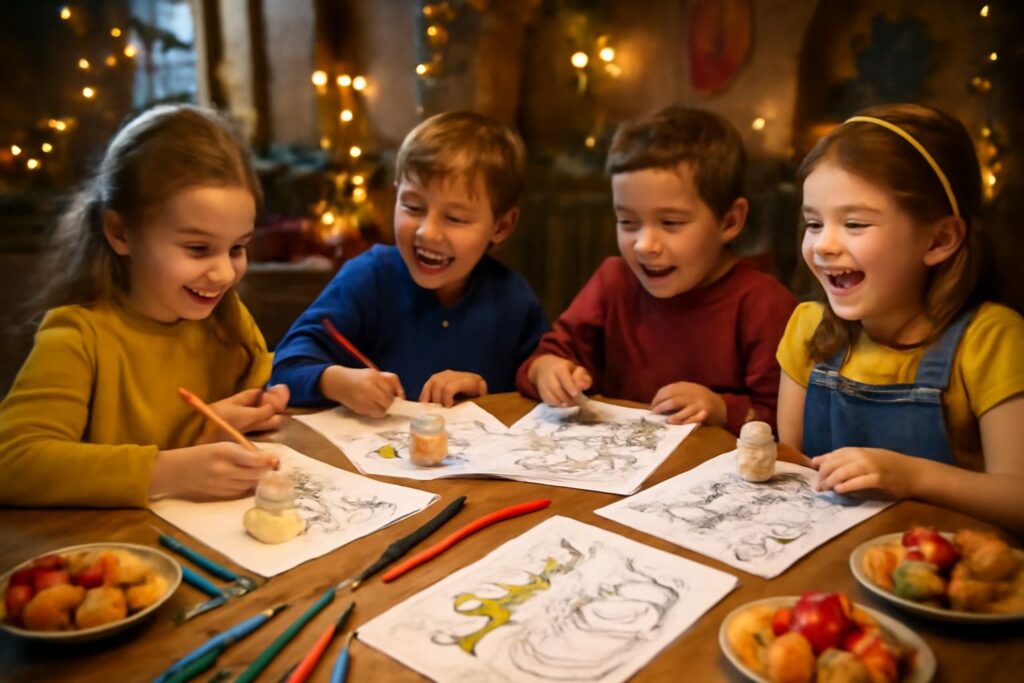 découvrez des idées créatives de coloriage belle et la bête pour émerveiller les enfants pendant l’apéro. des activités ludiques et colorées qui captivent petits et grands !
