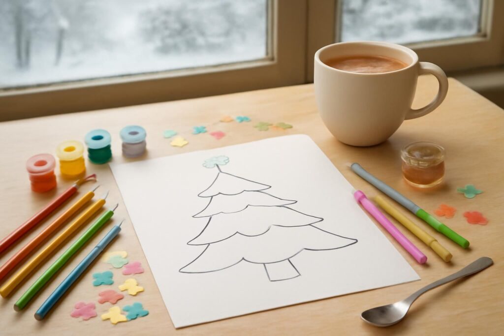 découvrez 5 idées originales de coloriage de sapin de noël pour rendre les après-midis d’hiver encore plus joyeux et créatifs en famille.