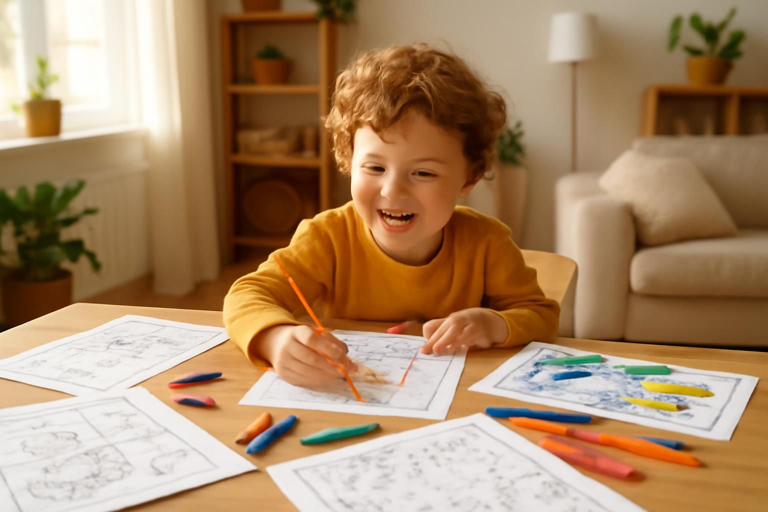 découvrez des idées créatives de coloriage sur le thème de la maison pour divertir et occuper vos enfants à la maison tout en développant leur imagination.