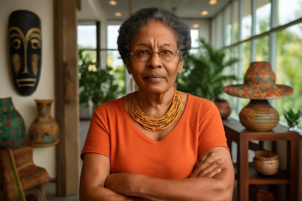 découvrez l'engagement de marcelle poirriez au cacem en martinique, une voix passionnée qui soutient et valorise la culture locale.