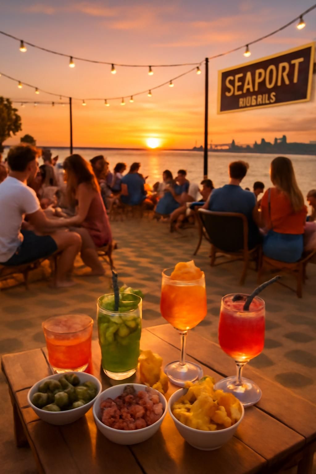 découvrez seaport odlm, un lieu unique en bord de mer idéal pour vos apéros et événements. profitez d'une ambiance conviviale et d'un cadre exceptionnel pour des moments inoubliables.