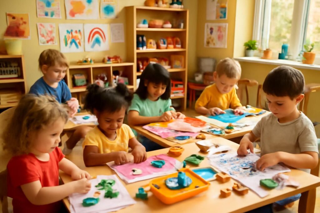 découvrez des activités manuelles en maternelle simples et amusantes pour stimuler la créativité et le développement des tout-petits de façon ludique et éducative.