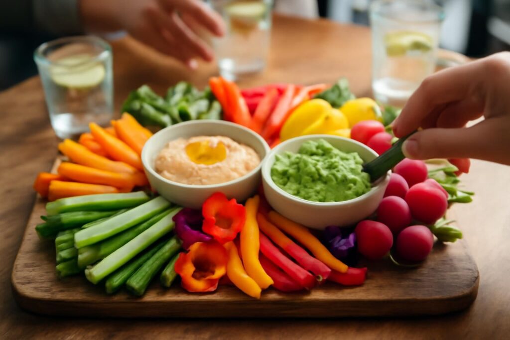 découvrez des idées fraîches et savoureuses pour un apéro légume sain et convivial, parfait pour partager un moment gourmand et léger entre amis.