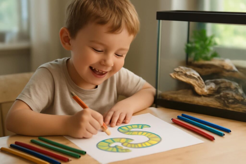 découvrez comment le coloriage serpent peut stimuler la créativité des enfants tout en leur apprenant l'univers fascinant des reptiles. activité ludique et éducative garantie !