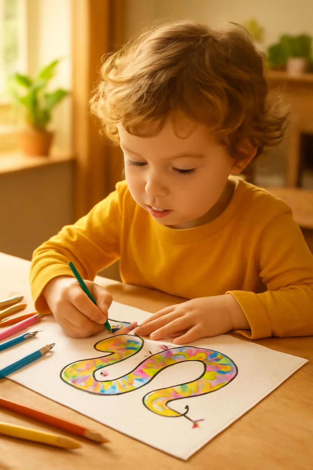 découvrez comment le coloriage de serpent peut stimuler la créativité des enfants tout en leur faisant découvrir le monde fascinant des reptiles.