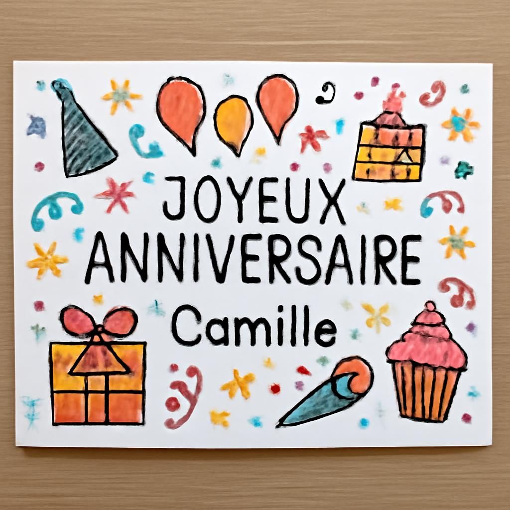 découvrez des idées créatives de dessins joyeux anniversaire pour souhaiter avec originalité et rendre vos vœux inoubliables.