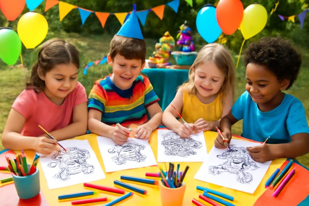 découvrez des idées originales de dessins à imprimer brawl stars pour animer l'anniversaire de votre enfant avec créativité et fun.