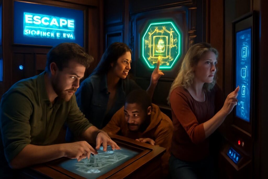 plongez dans escape simulator 2, une expérience immersive unique qui transforme les jeux d’évasion entre amis en une aventure collaborative captivante et pleine de mystères.