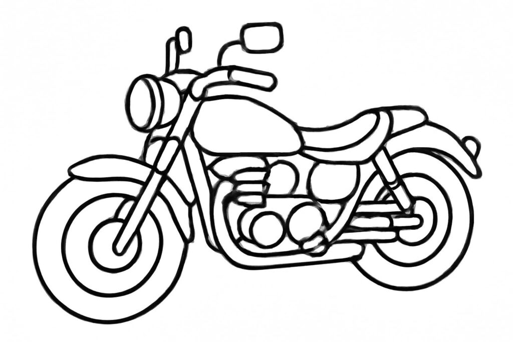 découvrez des dessins de motos à colorier pour stimuler la créativité et l'imagination des enfants tout en s'amusant.
