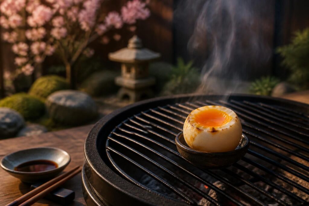 découvrez des recettes japonaises savoureuses pour œuf barbecue et profitez des astuces pour cuisiner parfaitement avec votre barbecue weber ou kamado.