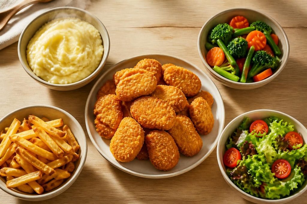 découvrez des idées simples et savoureuses d'accompagnements maison pour nuggets, parfaites pour toute la famille. recettes faciles et rapides pour un repas gourmand et équilibré.