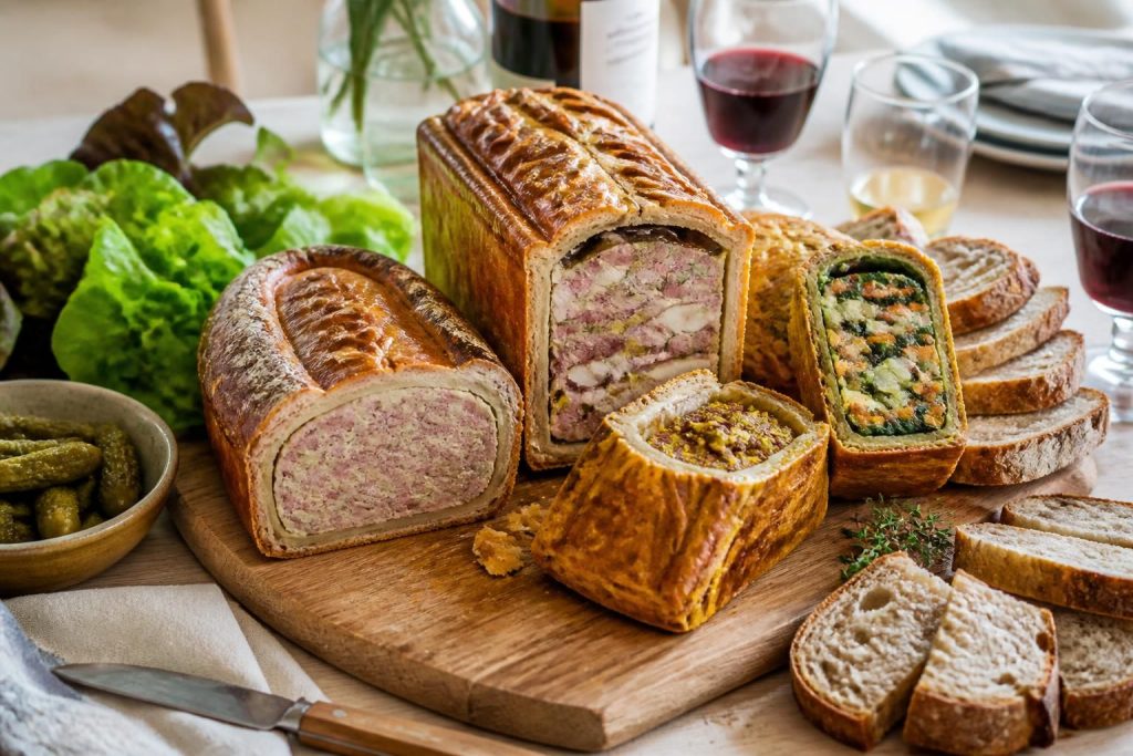 découvrez nos recettes variées de gros pâtés accompagnées d'illustrations détaillées pour ravir tous les palais.