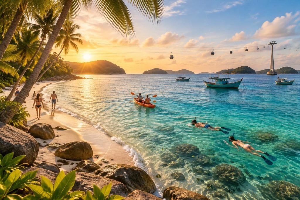 découvrez que faire à phu quoc : plages paradisiaques, marchés locaux, excursions en bateau et sites incontournables pour profiter pleinement de l’île.