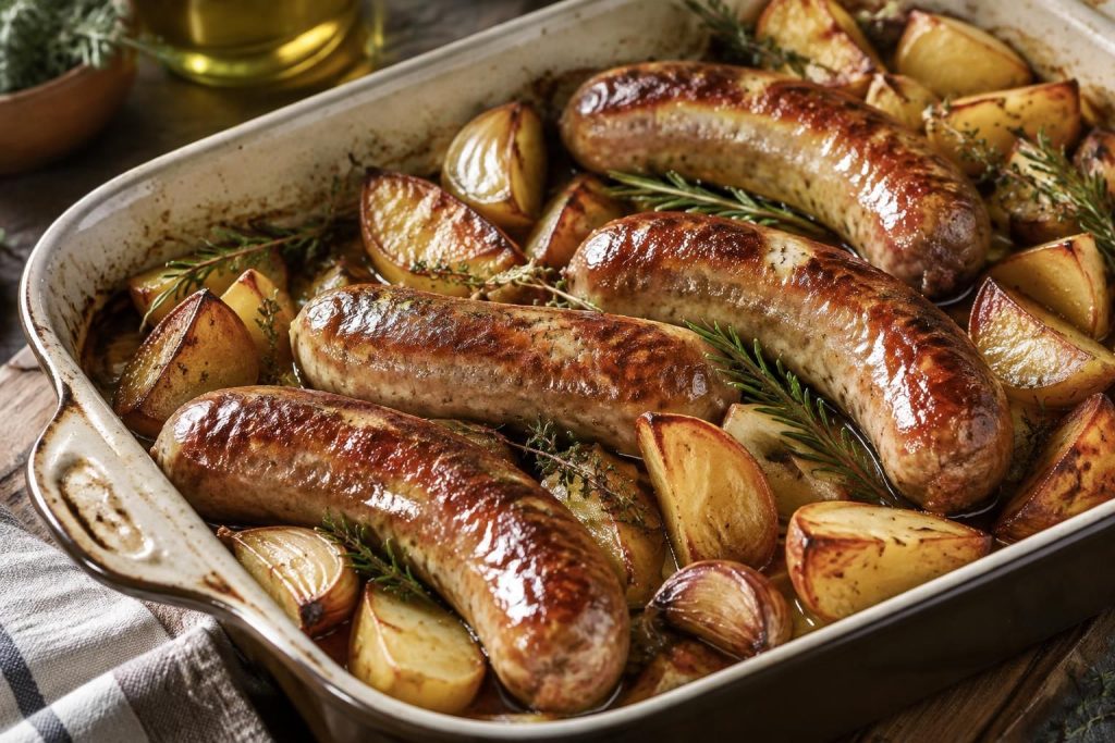 découvrez le temps de cuisson idéal de la saucisse de toulouse au four et savourez-la avec des pommes de terre fondantes grâce à nos recettes faciles.